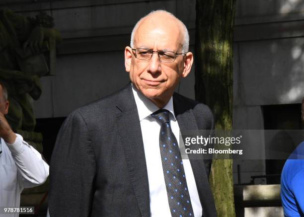 Dean Fuleihan, deputy mayor for New York City, arrives at federal court in New York, U.S., on Tuesday, June 19, 2018. State University of New York's...