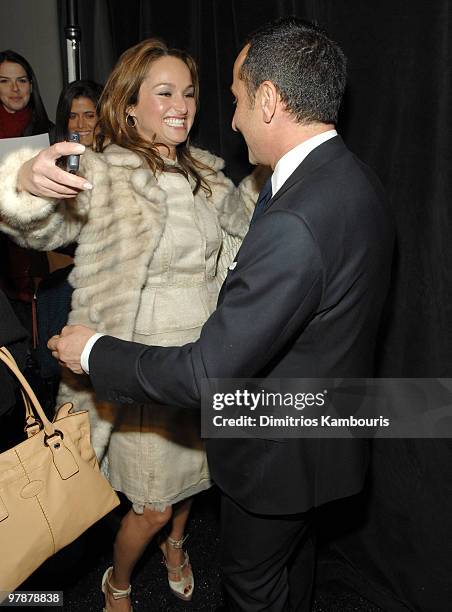 Giada De Laurentiis and Gilles Mendel