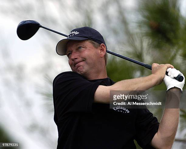 Mark Brooks competes in the first round of the Honda Classic, March 11, 2004 at Palm Beach Gardens, Florida.