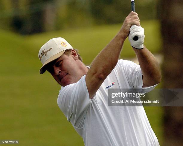 Hal Sutton competes in the first round of the Honda Classic, March 11, 2004 at Palm Beach Gardens, Florida.