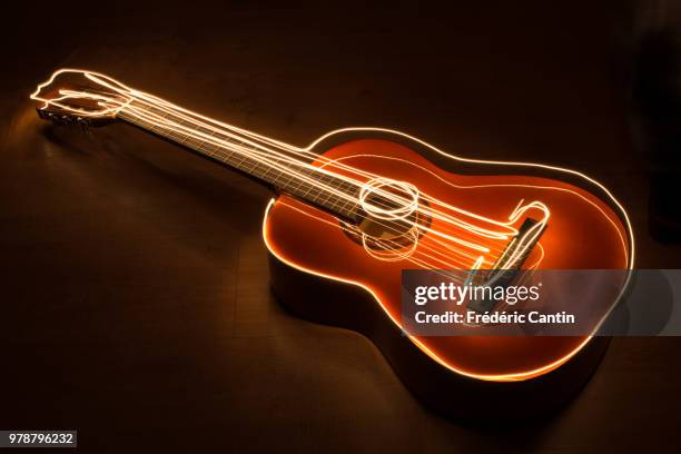 the lumen guitare - lumen stock pictures, royalty-free photos & images