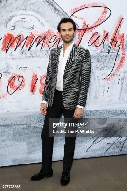 Mark-Francis Vandelli attends the Serpentine Summer Party 2018 at The Serpentine Gallery on June 19, 2018 in London, England.