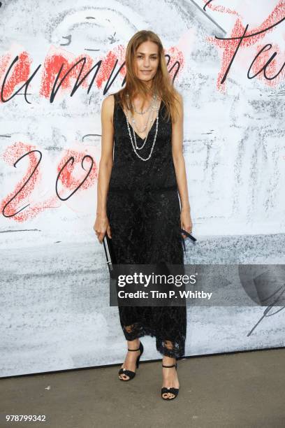 Yasmin Le Bon attends the Serpentine Summer Party 2018 at The Serpentine Gallery on June 19, 2018 in London, England.