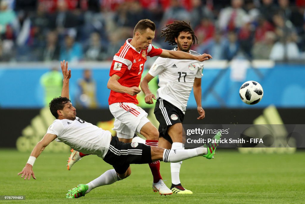 Russia v Egypt: Group A - 2018 FIFA World Cup Russia