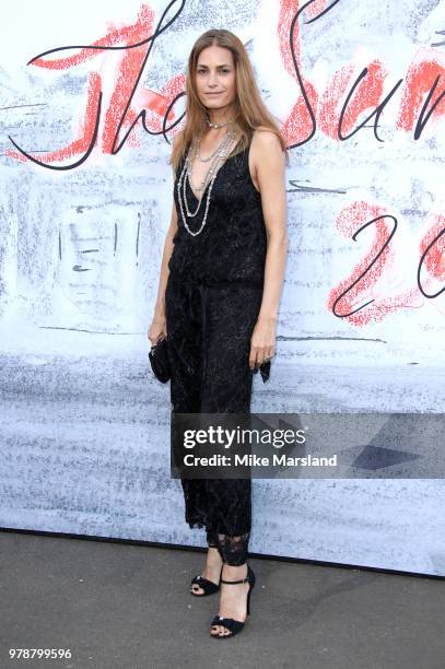 Yasmin LeBon attends The Serpentine Gallery Summer Party at The Serpentine Gallery on June 19, 2018 in London, England.