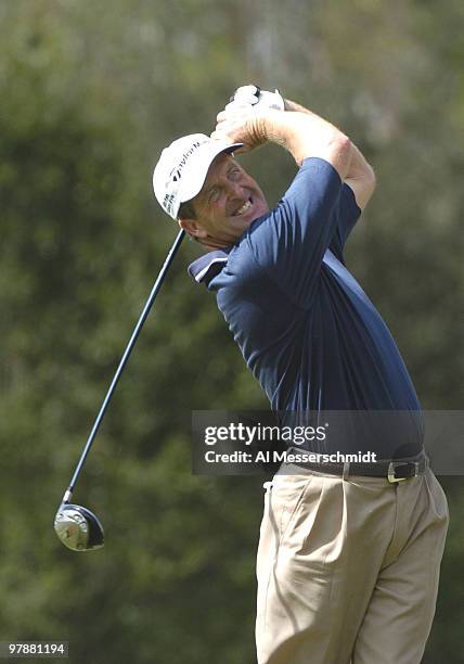 Fred Funk competes in third-round competition at the Funai Classic, October 23, 2004.