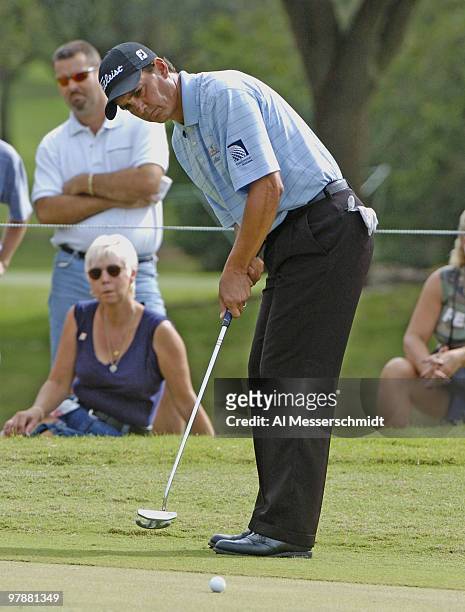 Tom Pernice Jr. Plays the Magnolia course at Walt Disney World Resort during final-round competition at the Funai Classic, October 24, 2004.