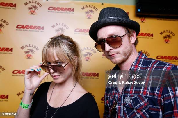 Taryn Manning and Linney at The Carrera Escape at Cedar Door during SXSW on March 19, 2010 in Austin, Texas.