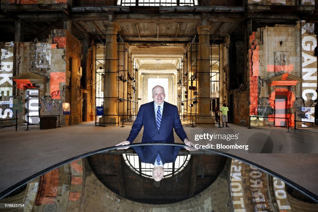 Ford Motor Co. Chairman Bill Ford And CEO Jim Hackett Announce Michigan Central Station Plans