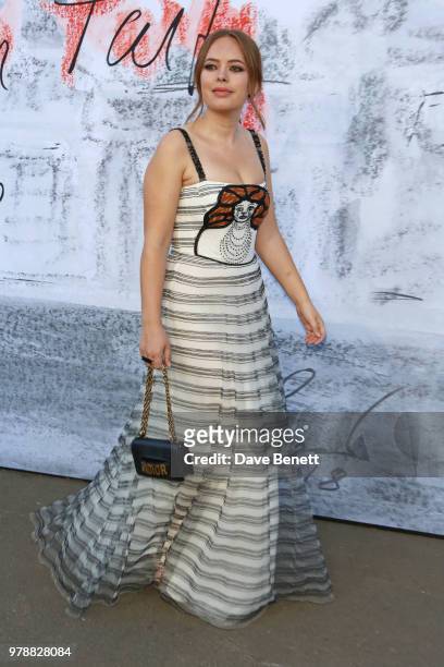 Tanya Burr attends the Serpentine Summper Party 2018 at The Serpentine Gallery on June 19, 2018 in London, England.