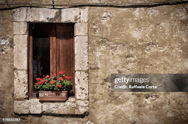 the window on the wall - raffaele corte stock pictures, royalty-free photos & images