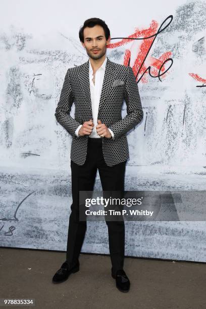 Mark-Francis Vandelli attends the Serpentine Summer Party 2018 at The Serpentine Gallery on June 19, 2018 in London, England.