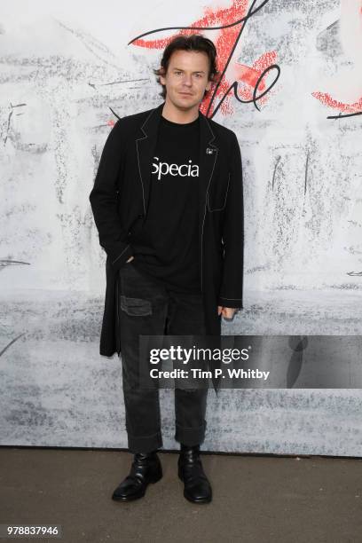 Christopher Kane attends the Serpentine Summer Party 2018 at The Serpentine Gallery on June 19, 2018 in London, England.