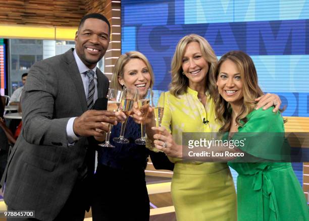 It's Lara Spencer's birthday on "Good Morning America," on Tuesday, June 19, 2018 airing on the Walt Disney Television via Getty Images Television...