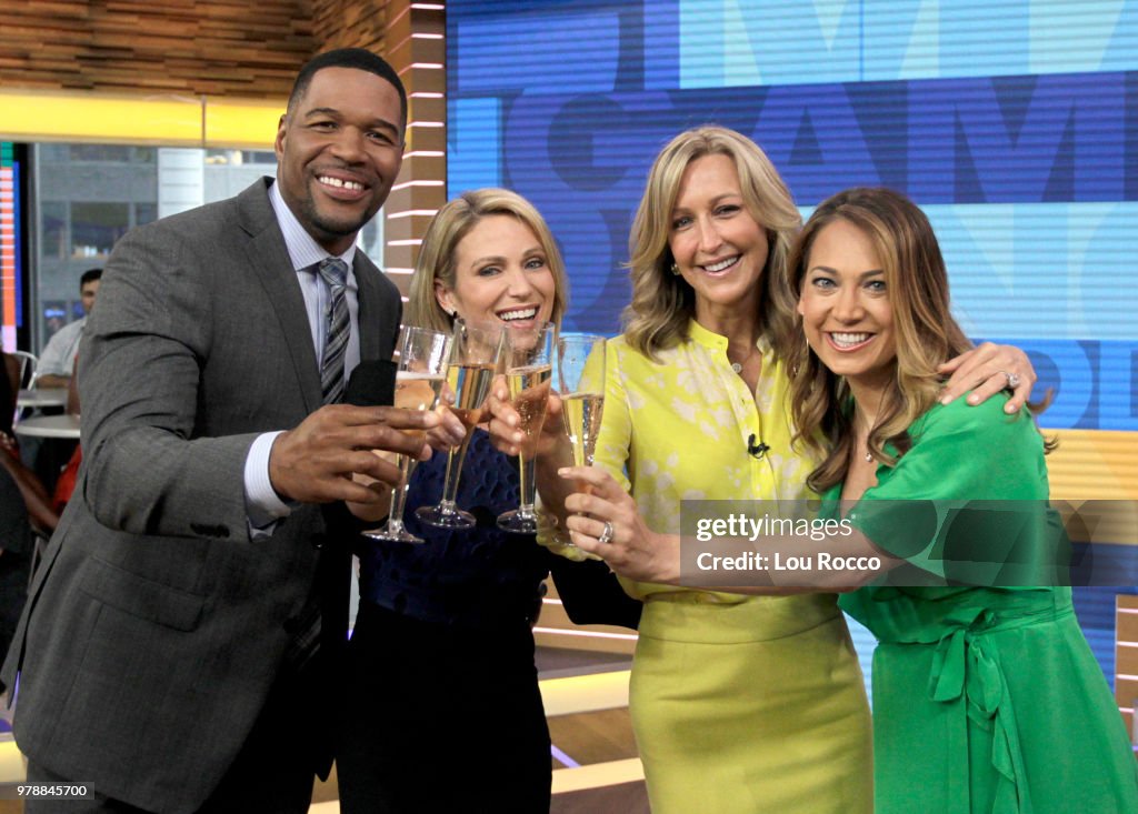 AMERICA - It's Lara Spencer's birthday on "Good Morning America," on