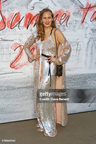 Charlotte Dellal attends the Serpentine Summper Party 2018 at The Serpentine Gallery on June 19, 2018 in London, England.