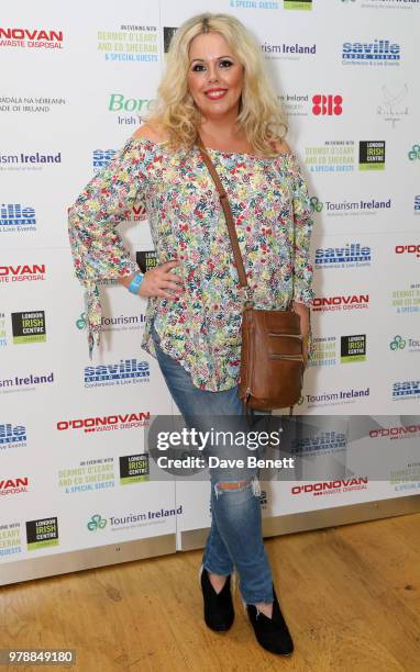 Roisin Conaty attends "An Evening With Dermot O'Leary Presents...Ed Sheeran At The London Irish Centre" on June 19, 2018 in London, England.