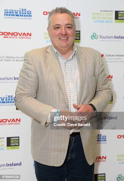 Richard Corrigan attends "An Evening With Dermot O'Leary Presents...Ed Sheeran At The London Irish Centre" on June 19, 2018 in London, England.