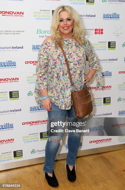 Roisin Conaty attends "An Evening With Dermot O'Leary Presents...Ed Sheeran At The London Irish Centre" on June 19, 2018 in London, England.