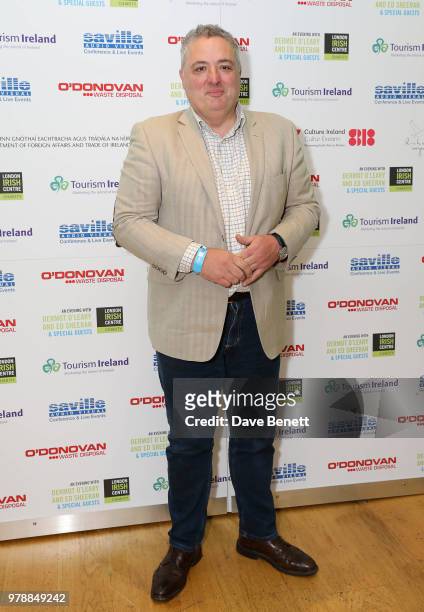 Richard Corrigan attends "An Evening With Dermot O'Leary Presents...Ed Sheeran At The London Irish Centre" on June 19, 2018 in London, England.