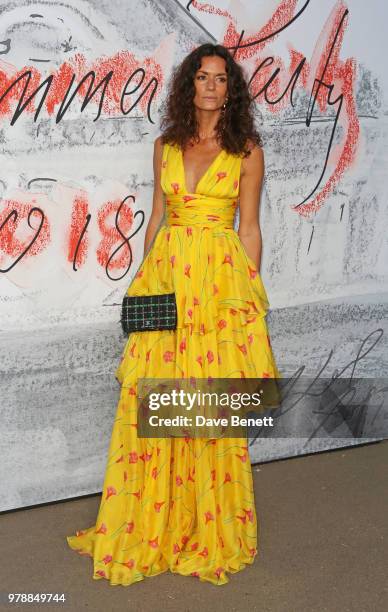 Hedvig Opshaug attends the Serpentine Summper Party 2018 at The Serpentine Gallery on June 19, 2018 in London, England.