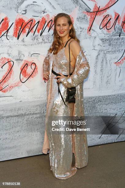 Charlotte Dellal attends the Serpentine Summper Party 2018 at The Serpentine Gallery on June 19, 2018 in London, England.