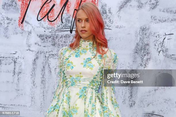 Mary Charteris attends the Serpentine Summper Party 2018 at The Serpentine Gallery on June 19, 2018 in London, England.