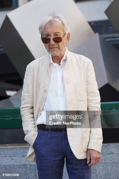 The actor Jose Sacristan poses during the presentation of the film FORMENTERA LADY in Madrid. Spain. June 19, 2018