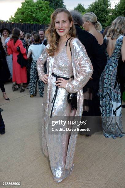 Charlotte Dellal attends the annual summer party in partnership with Chanel at The Serpentine Pavilion on June 19, 2018 in London, England.