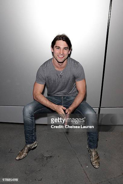 Musician Justin Gaston attends the Nokia Plaza L.A. LIVE event on March 19, 2010 in Los Angeles, California.