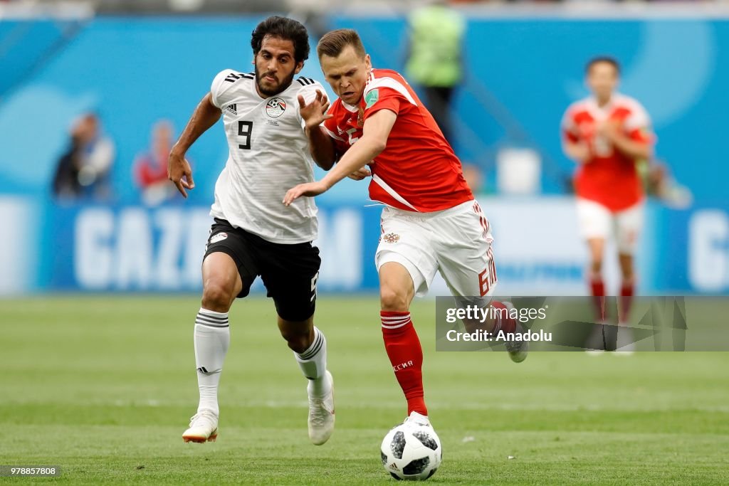 Russia v Egypt: Group A - 2018 FIFA World Cup Russia