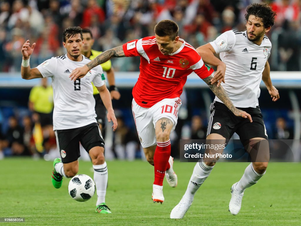 Russia v Egypt: Group A - 2018 FIFA World Cup Russia