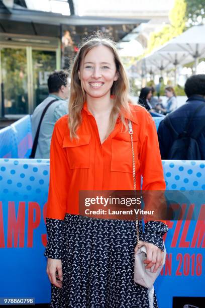 Actress Isild Le Besco attends Closing Ceremony during 7th Champs Elysees Film Festival at Publicis Cinema on June 19, 2018 in Paris, France.