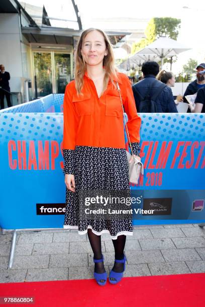 Actress Isild Le Besco attends Closing Ceremony during 7th Champs Elysees Film Festival at Publicis Cinema on June 19, 2018 in Paris, France.