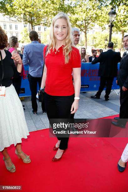 Actress Natacha Regnier attends Closing Ceremony during 7th Champs Elysees Film Festival at Publicis Cinema on June 19, 2018 in Paris, France.