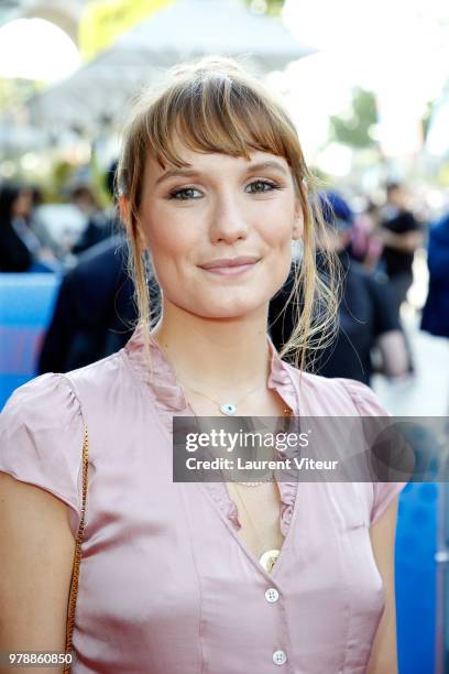 Actress Ana Girardot attends Closing Ceremony during 7th Champs Elysees Film Festival at Publicis Cinema on June 19, 2018 in Paris, France.