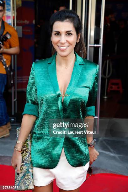 Actress Reem Kherici attends Closing Ceremony during 7th Champs Elysees Film Festival at Publicis Cinema on June 19, 2018 in Paris, France.