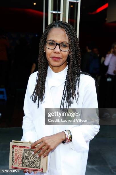 Journalist Audrey Pulvar attends Closing Ceremony during 7th Champs Elysees Film Festival at Publicis Cinema on June 19, 2018 in Paris, France.