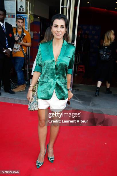 Actress Reem Kherici attends Closing Ceremony during 7th Champs Elysees Film Festival at Publicis Cinema on June 19, 2018 in Paris, France.