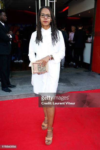 Journalist Audrey Pulvar attends Closing Ceremony during 7th Champs Elysees Film Festival at Publicis Cinema on June 19, 2018 in Paris, France.
