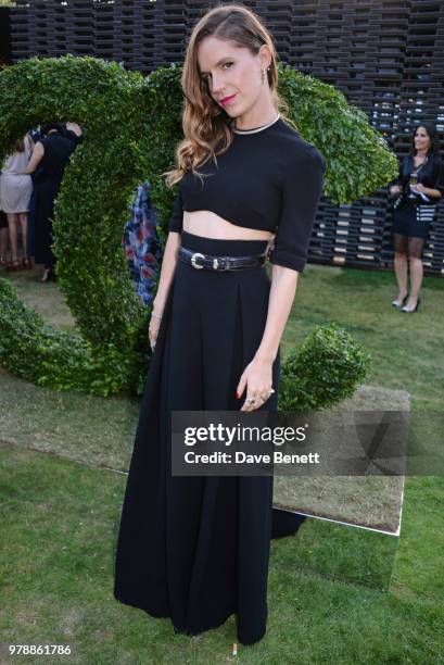 Eugenie Niarchos attends the annual summer party in partnership with Chanel at The Serpentine Pavilion on June 19, 2018 in London, England.