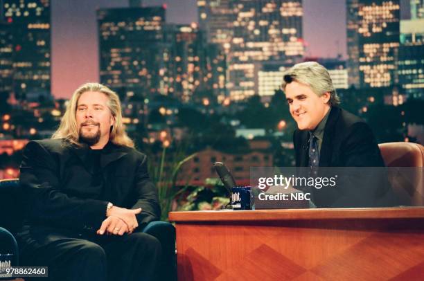 Episode 1605 -- Pictured: Actor and professional wrestler Kevin "Big Sexy" Nash during an interview with host Jay Leno on May 14, 1999 --