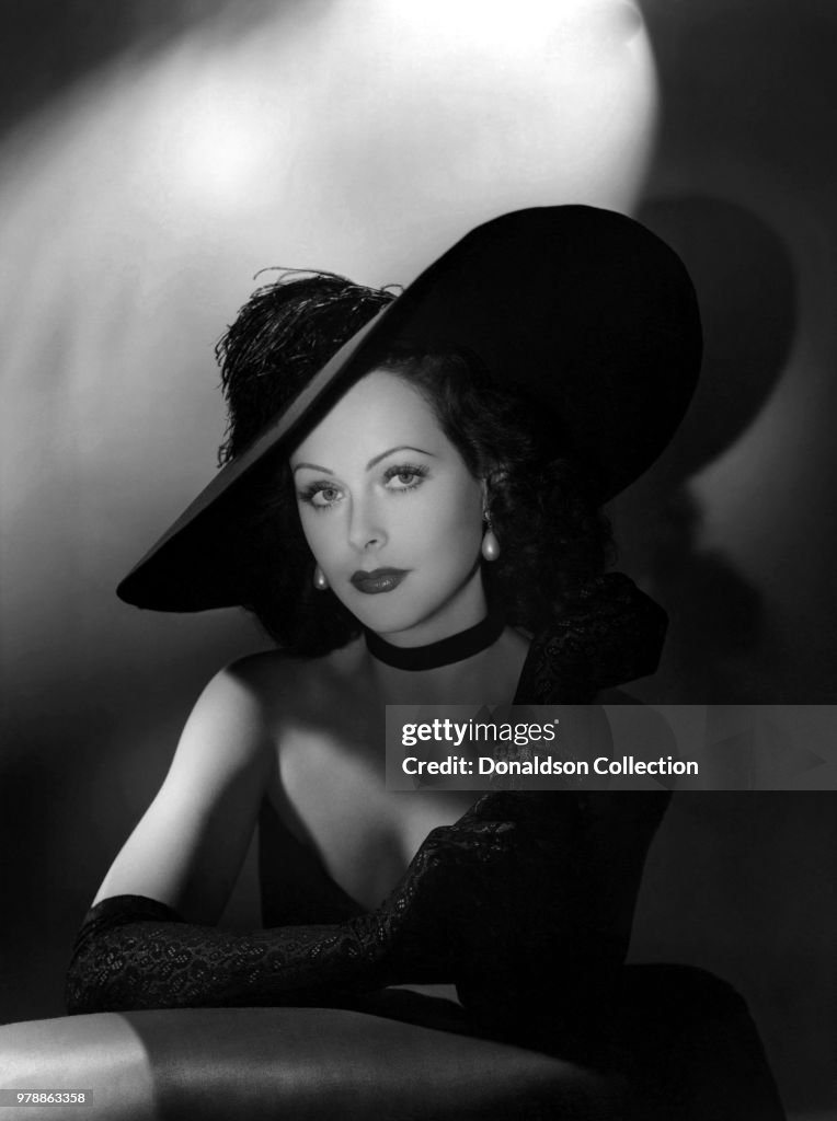 Hedy Lamarr Portrait with Hat