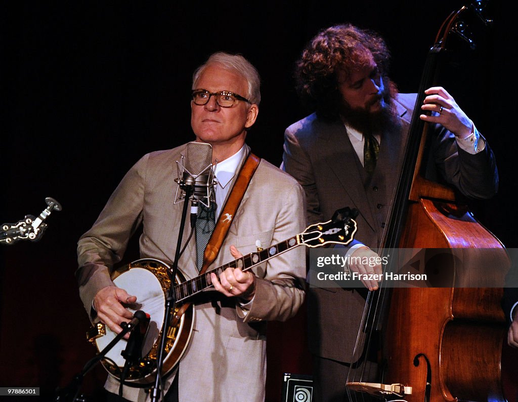 Steve Martin Performs With The Steep Canyon Rangers At Largo At The Coronet