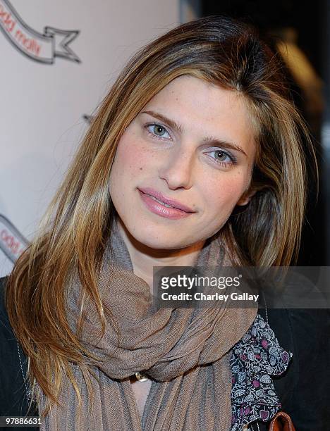 Actress Lake Bell attends the Odd Molly Boutique flagship store opening on March 19, 2010 in Beverly Hills, California.