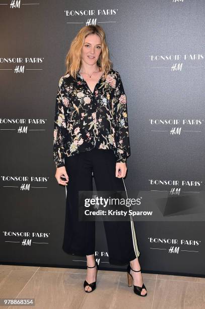 Kate Moran attends the H&M Flagship Opening Party as part of Paris Fashion Week on June 19, 2018 in Paris, France.