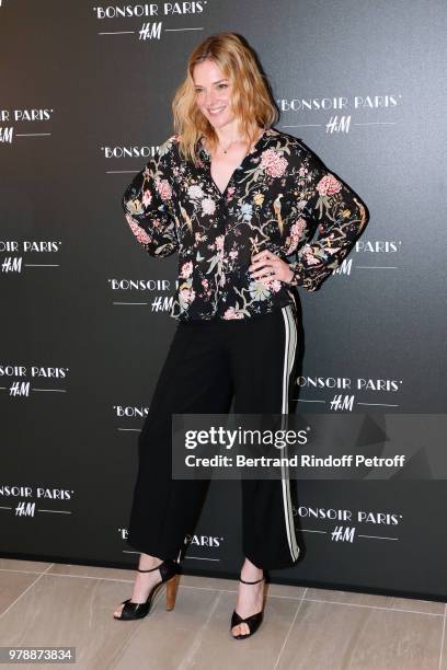 Actress Kate Moran attends the H&M Flaship Opening Party as part of Paris Fashion Week on June 19, 2018 in Paris, France.