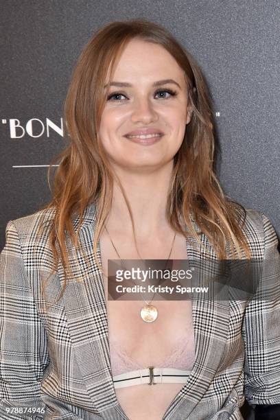 Sara Forestier attends the H&M Flagship Opening Party as part of Paris Fashion Week on June 19, 2018 in Paris, France.