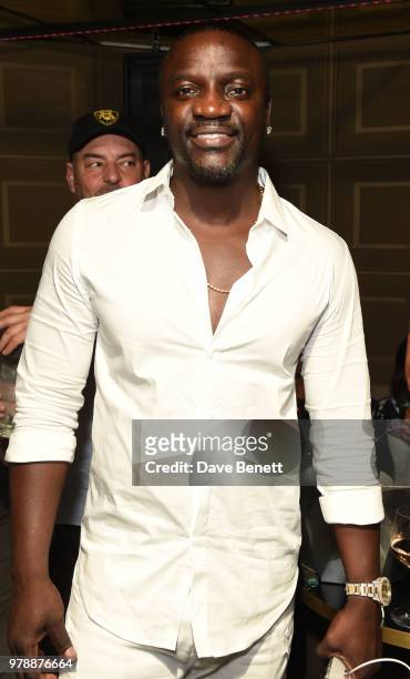 Akon attends the Vast Digital and The Foundry @ Meredith Corp. Creative challenge during the Cannes Lion Festival on June 19, 2018 in Cannes, France.