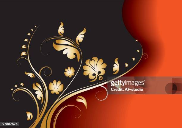 floral hintergrund - af studio stock-grafiken, -clipart, -cartoons und -symbole